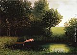 2011 Michael Sowa Pig painting